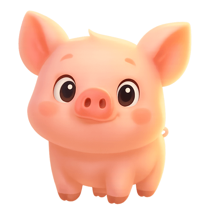 Partner Pig mascot